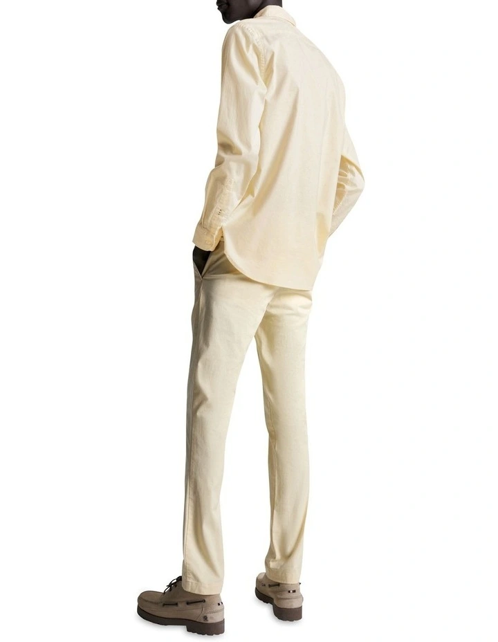 1985 Collection Regular Fit Oxford Shirt in Yellow