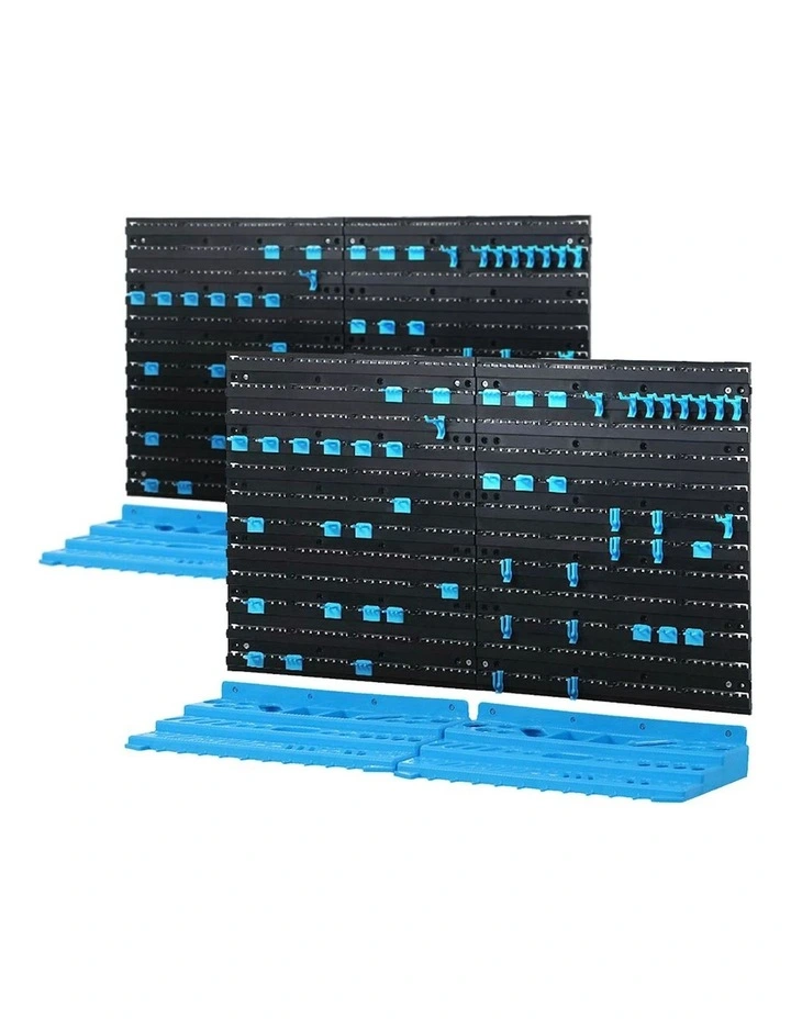 Tool Storage Rack in Black/Blue
