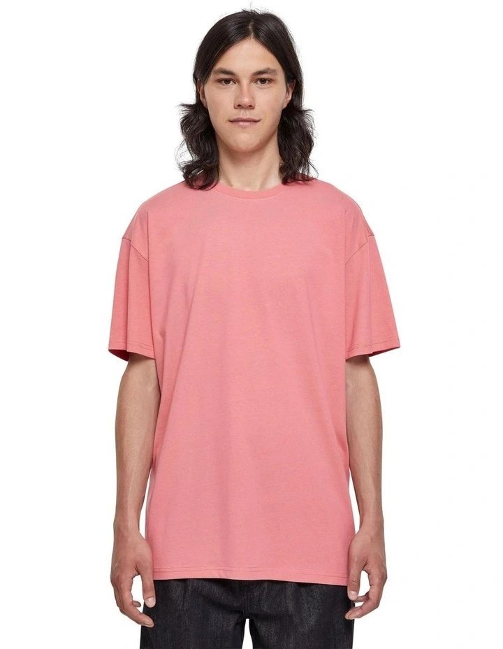 Heavy Oversized Tee in Pale Pink