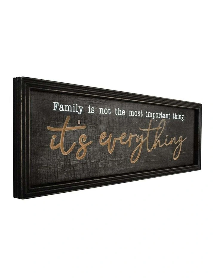 Family is Everything Wall Art Sign