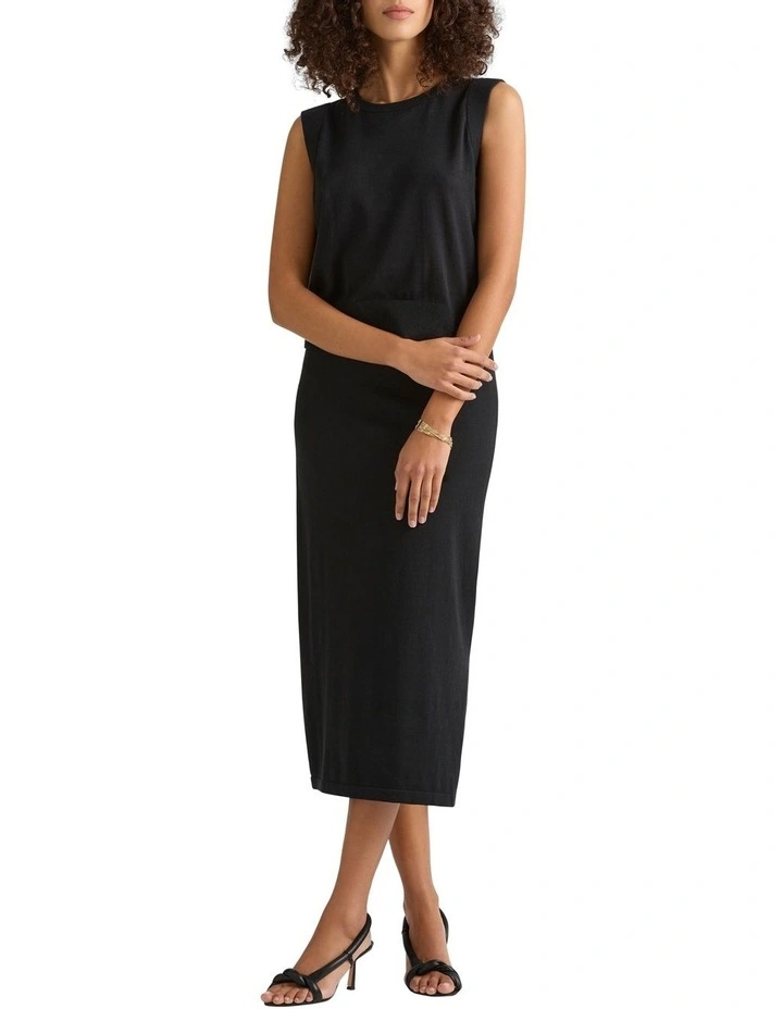 Lissi Knit Skirt in Black