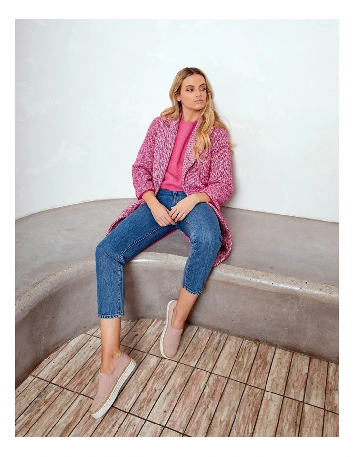 Queen Slip-on Sneaker in Rose Quartz