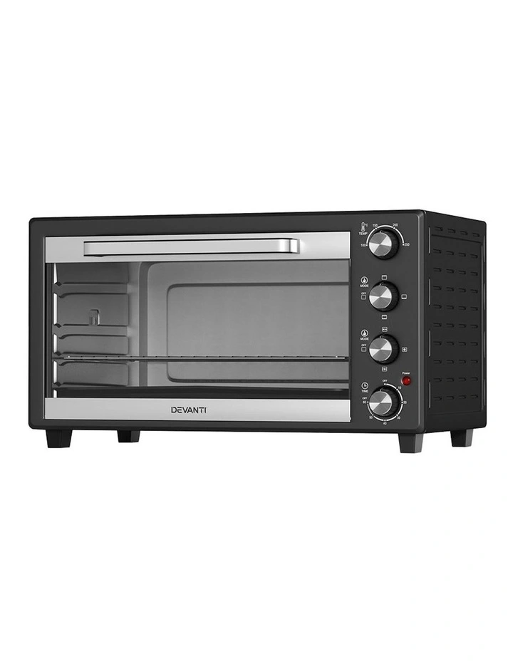Electric Convection Oven in Black
