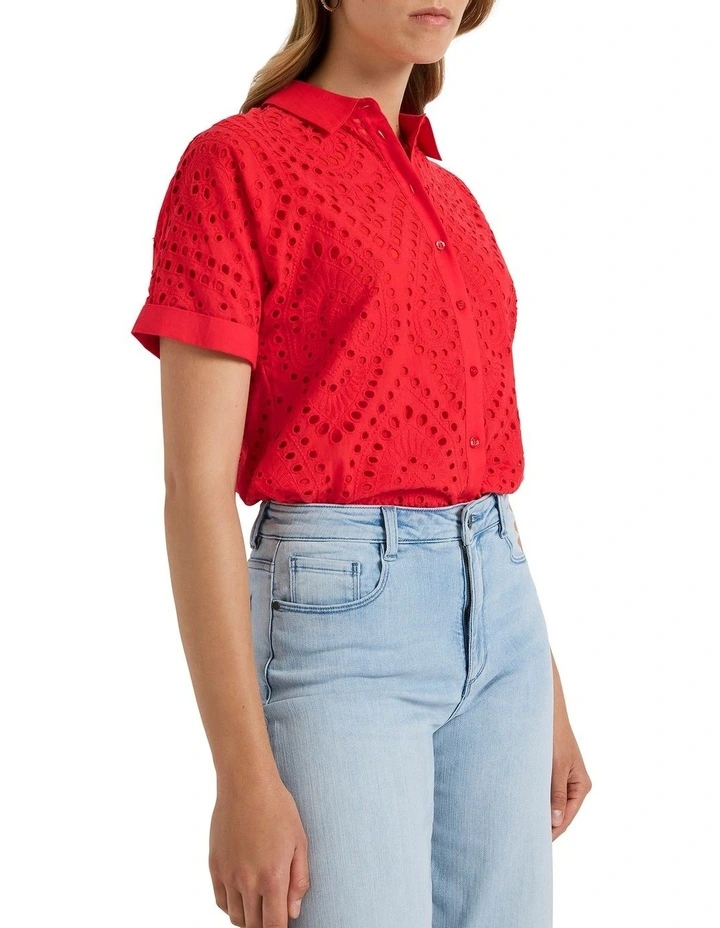 Alby Lace Top in Jazz