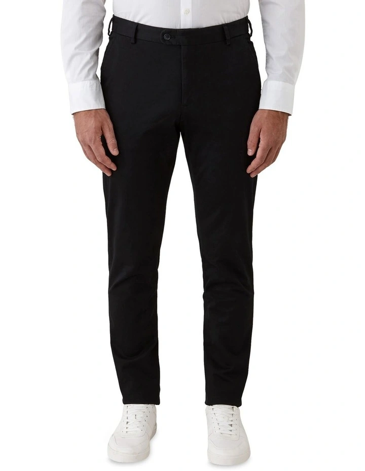 Gerrard Tailored Fit Trouser in Dark Navy