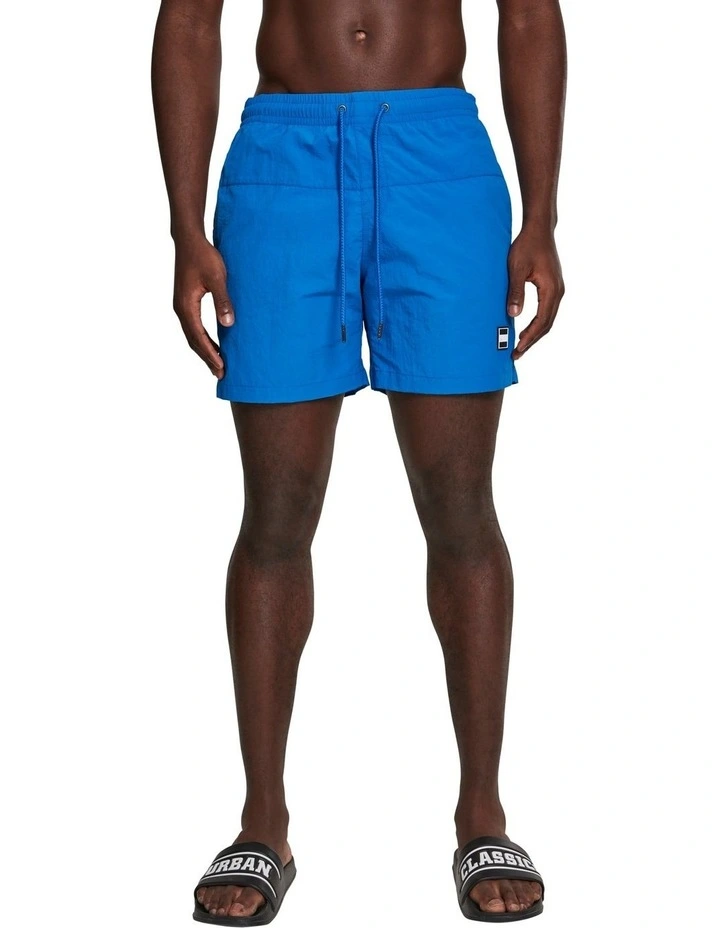 Block Swim Shorts in Cobalt Blue