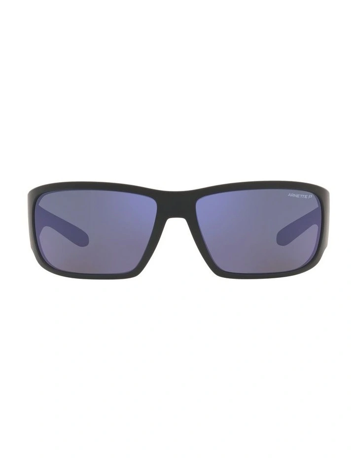 AN4297 Snap II Black Polarised Sunglasses