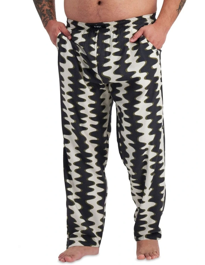 Sleep Flannelette Pant in Print Q2P
