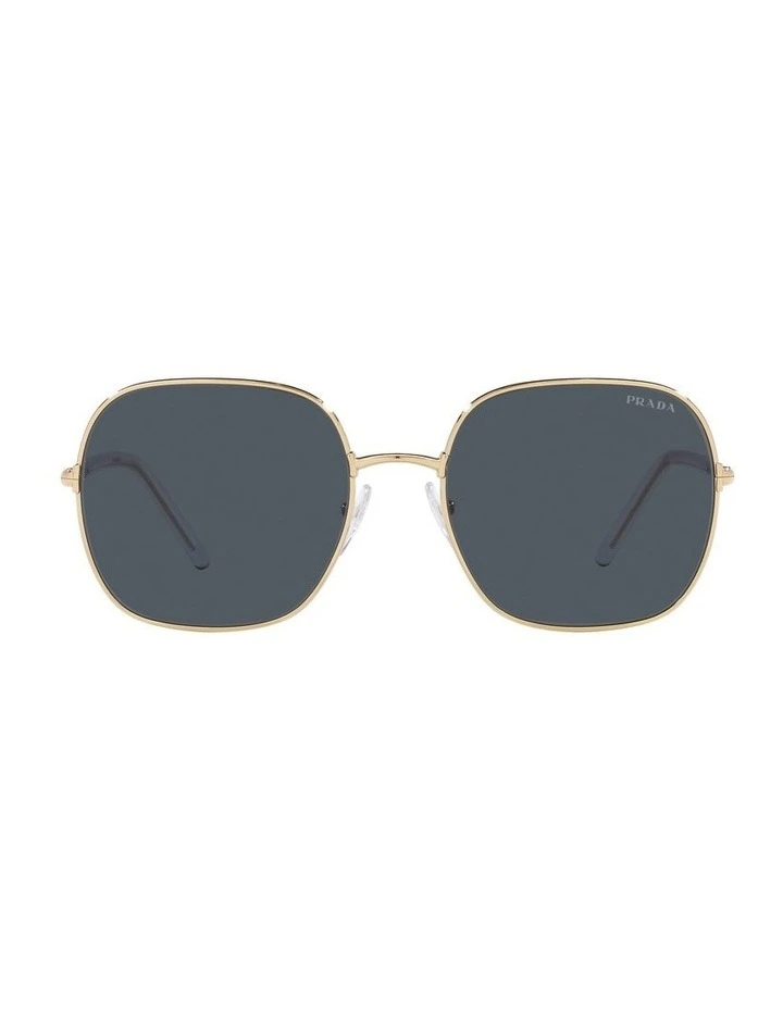 PR 67XS Sunglasses in Gold