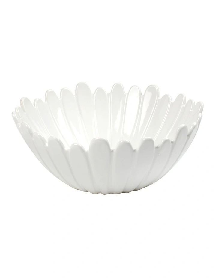 Odell Bowl 28.5x11cm in White