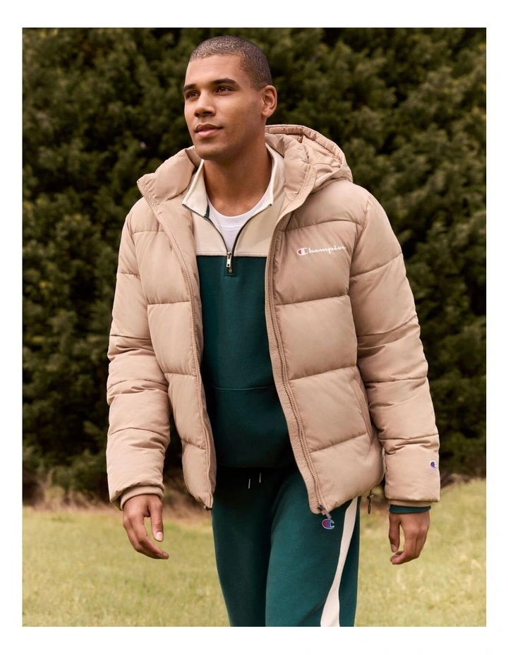 Rochester City Quarter Zip Pullover in Cotton Forest Gem
