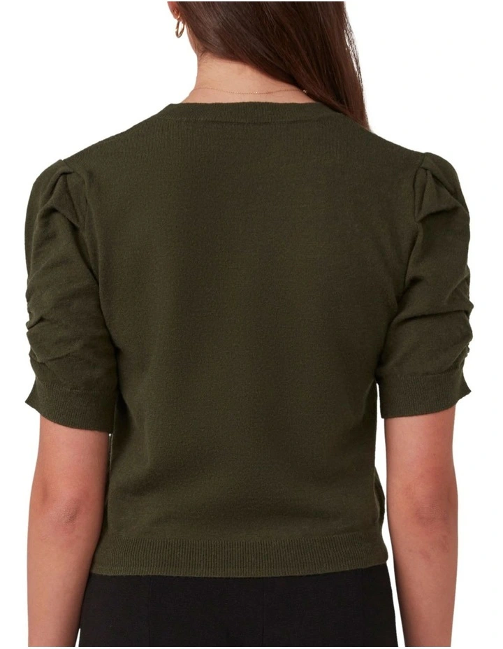 Bacchus Knit Jumper in Olive