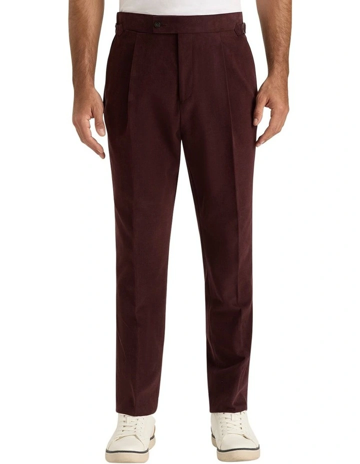 Kelman Trouser in Burgundy