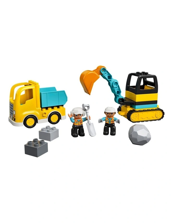 Duplo Town Truck and Tracked Excavator 10931