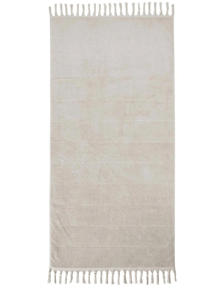 Paros Bath Towel Range in Natural