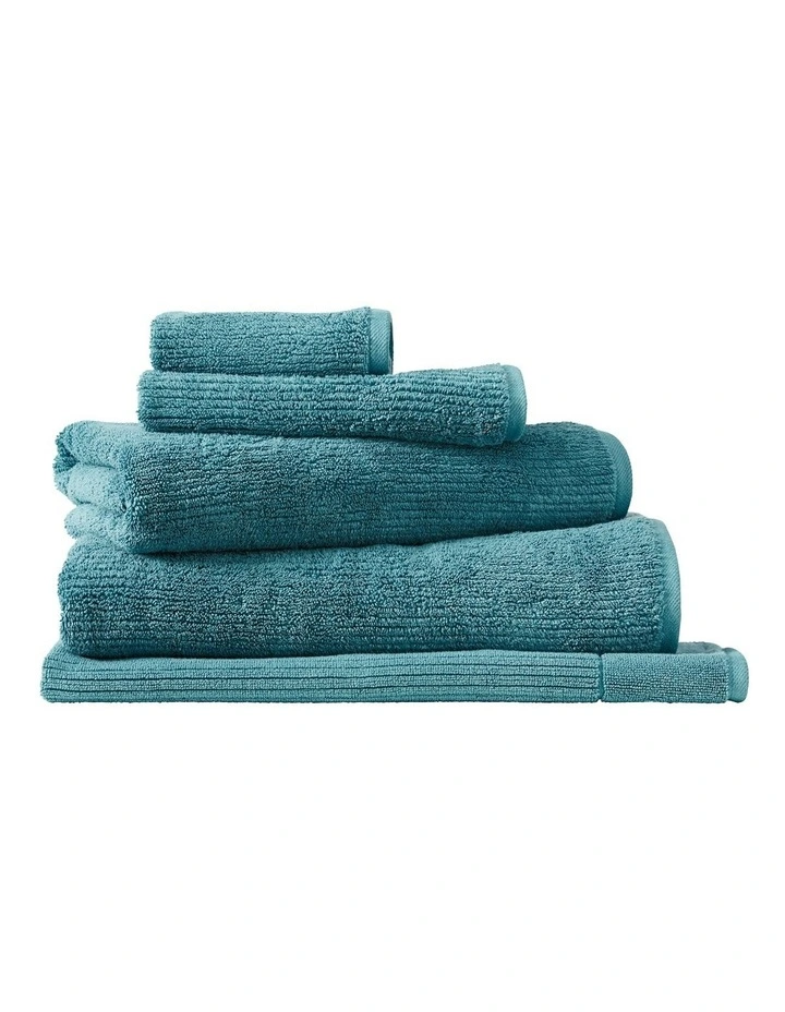Living Textures Towel Range in Teal