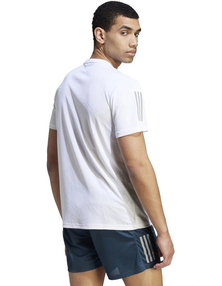 Own the Run Carbon Measured T-shirt in White
