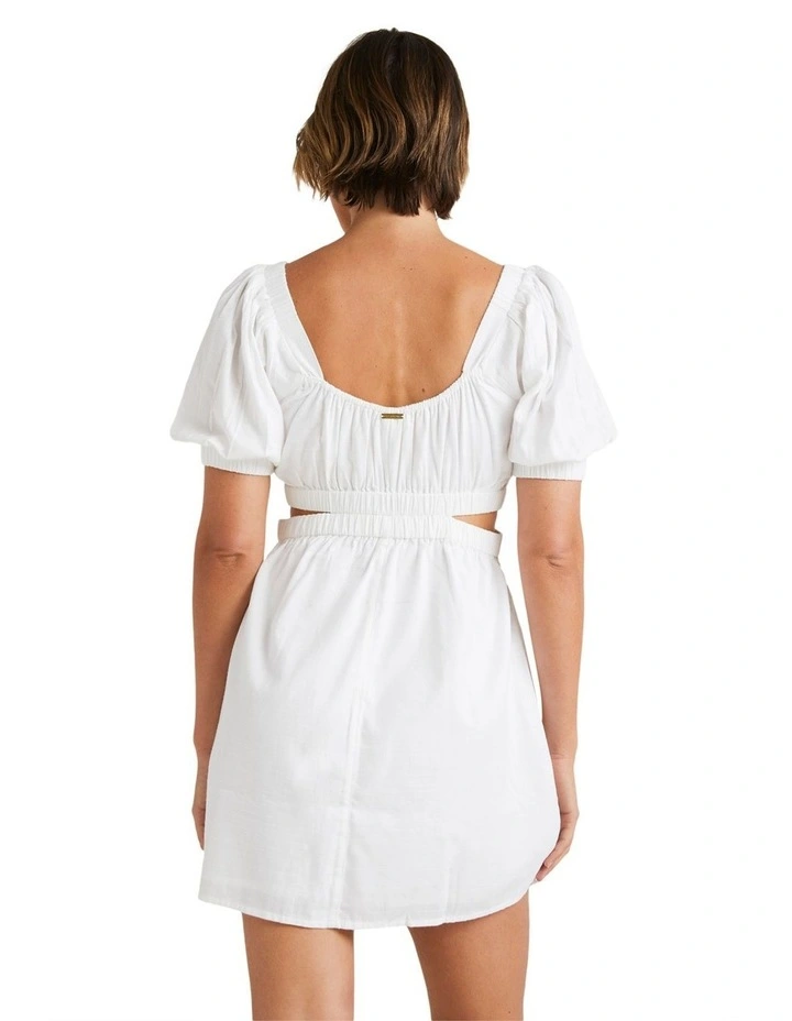 Dare To Bare Dress in White