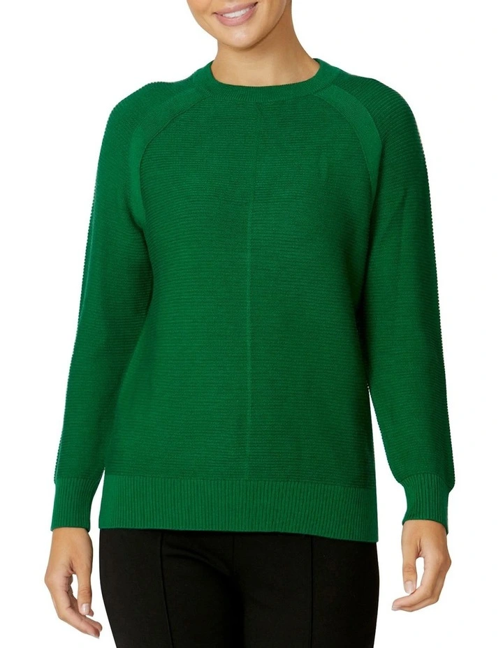 Alexis Jade Knit Sweater in Green