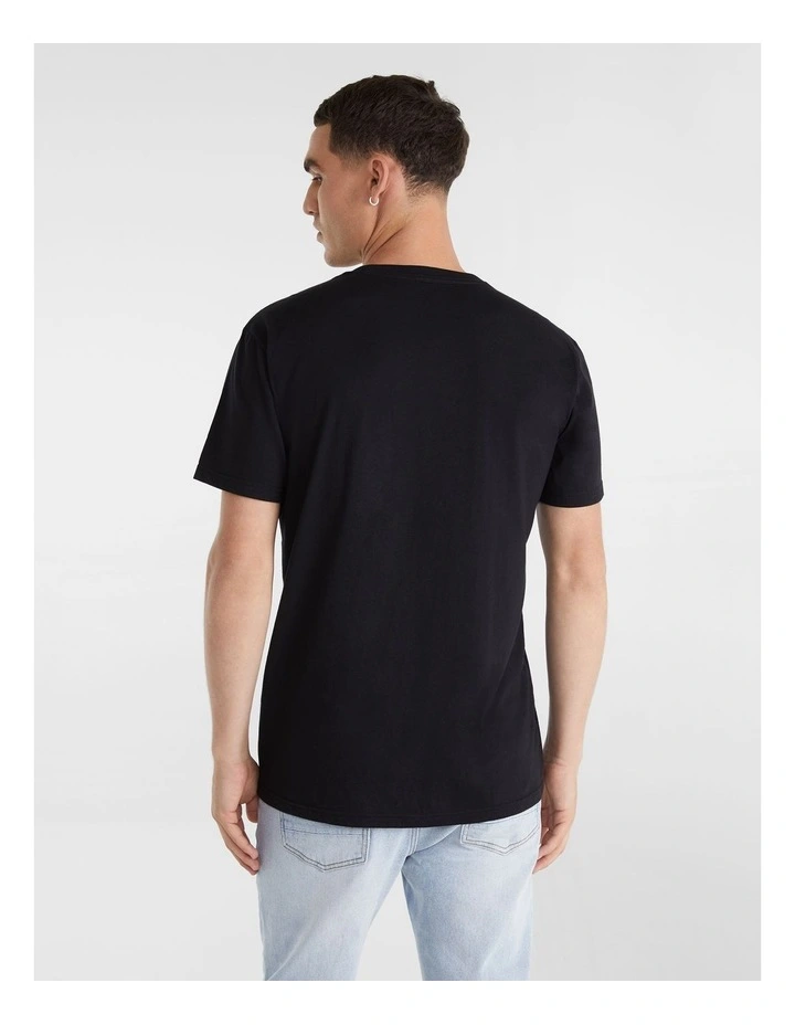 Relaxed Basic Tee in Black