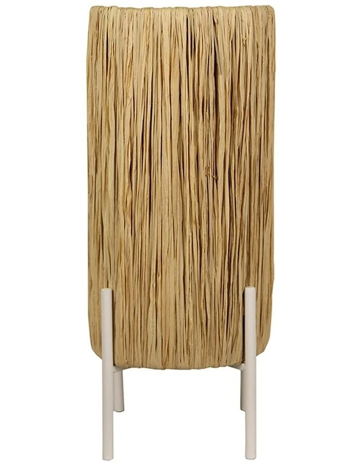 Island Table Lamp 16x16x29cm in Natural