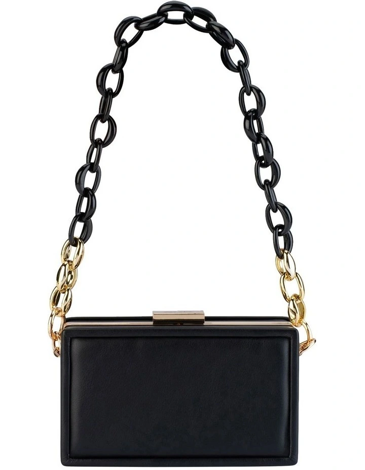 Charlotte Box Bag in Black