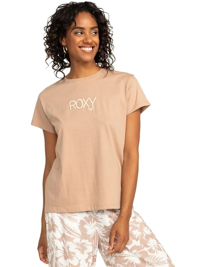 Just Do You T-shirt in Warm Taupe