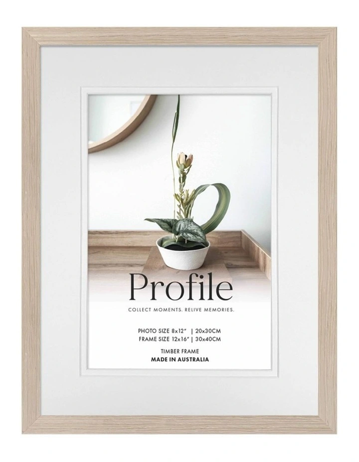 Made Timber Photo Frame 12x16"/8x12" in Polar Birch