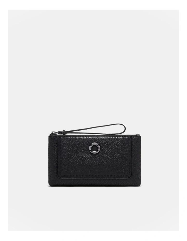 Orbit Medium Pouch in Black Gunmetal
