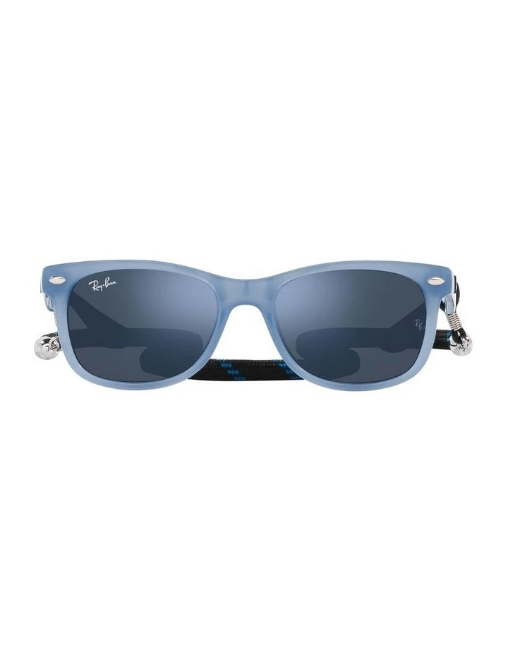 New Wayfarer Summer Capsule Kids Sunglasses in Blue