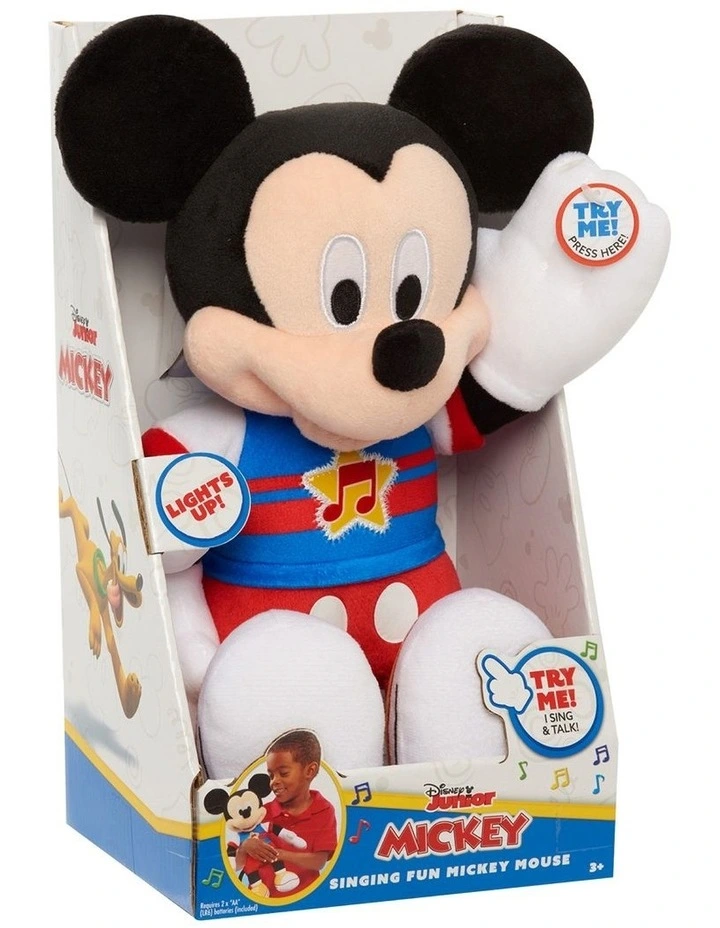 Mickey Mouse Singing Fun Plush Toy (3+ Year)