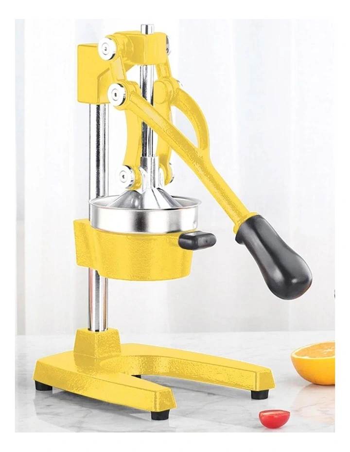 Commercial Manual Juicer in Yellow
