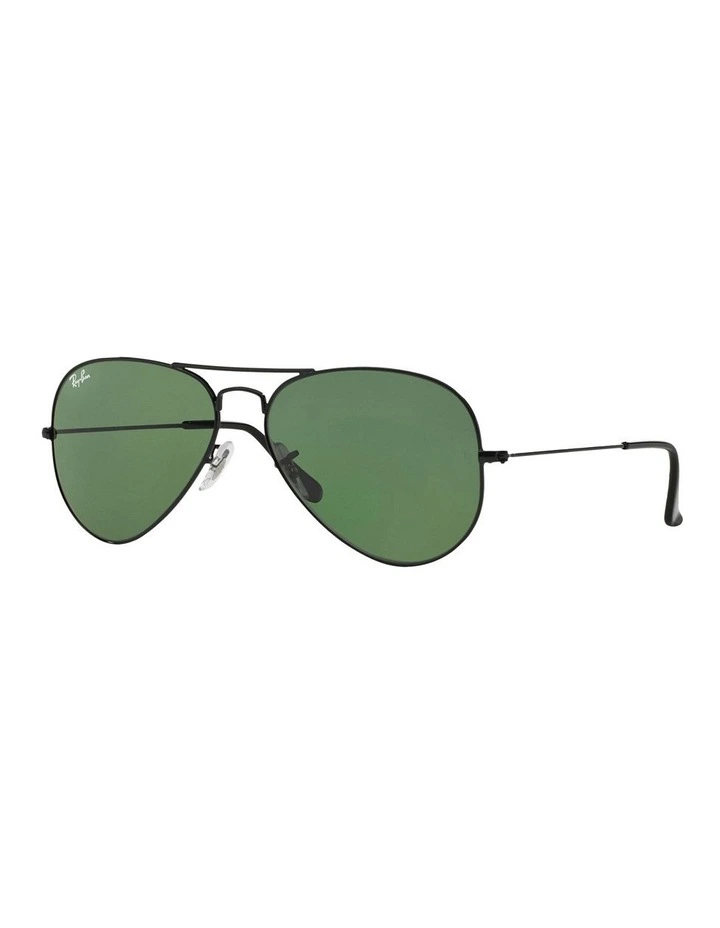 Aviator Black RB3025 Sunglasses