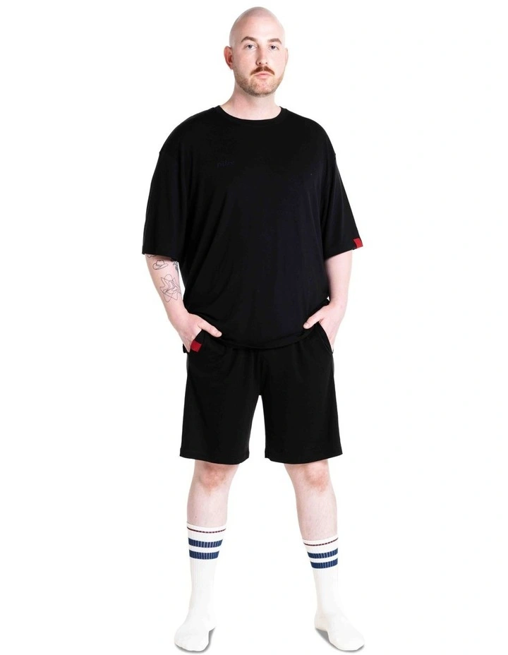 Oversized T-shirt in Black