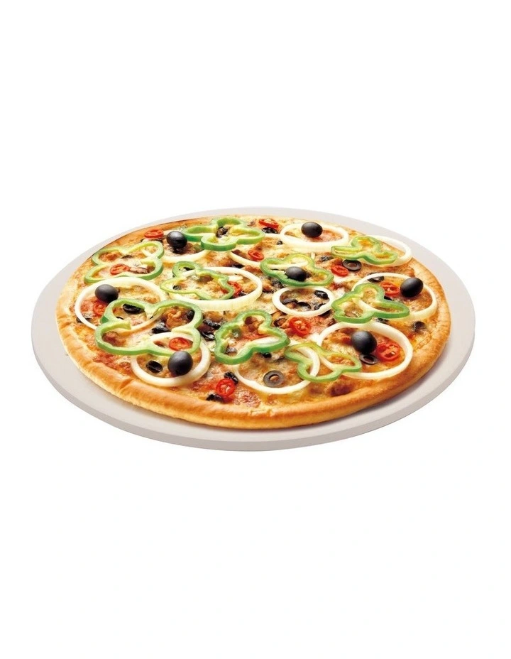 Heat-Resistant BBQ Pizza Stone 33cm