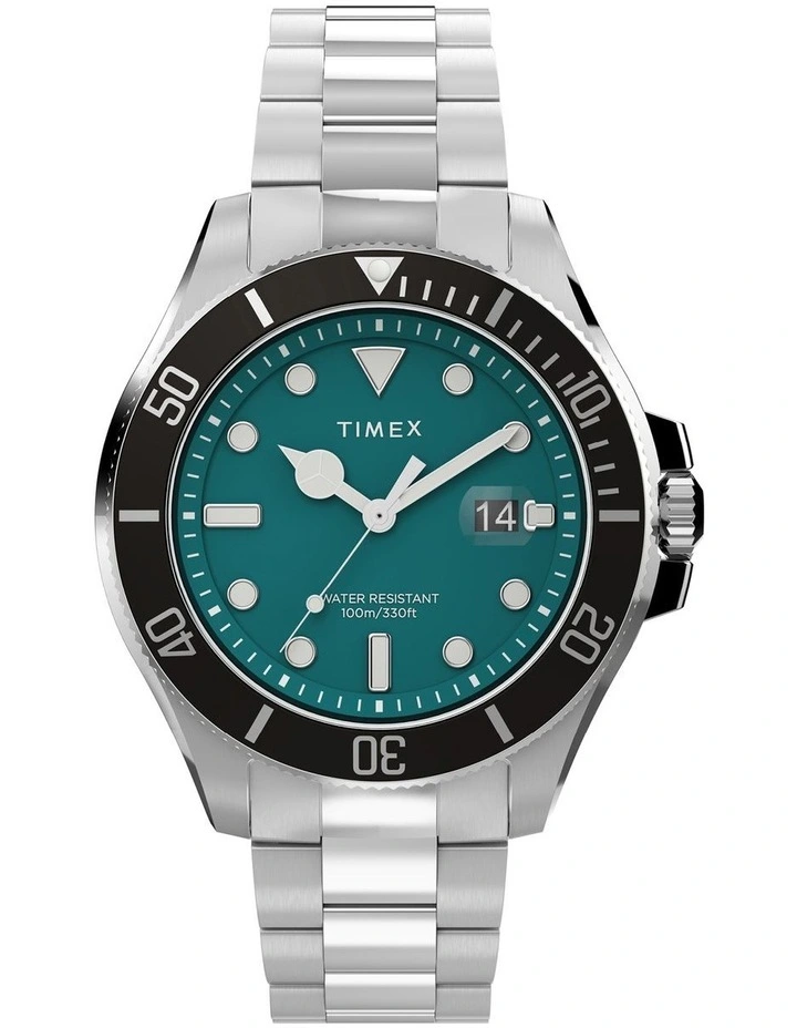 Harborside Coast Stainless Steel Watch in Silver