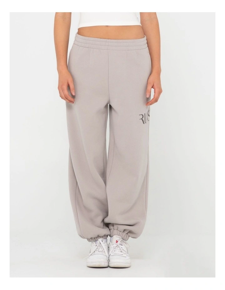 Rusty Signature Oversize Trackpant in Grey
