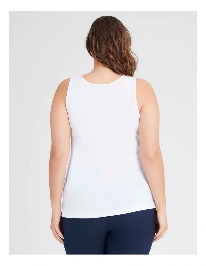 Luna Base Cami White