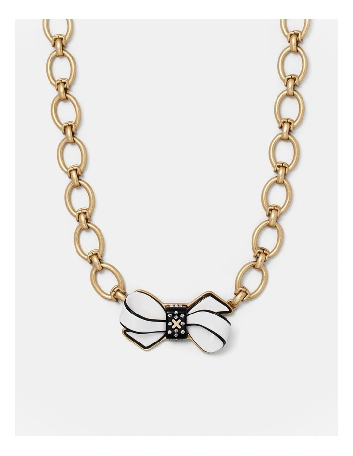 Revival Choker Necklace in Black/White