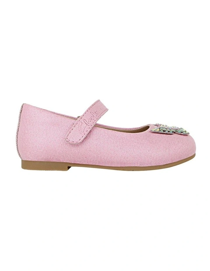 Arabella Junior Shoes in Bright Pink