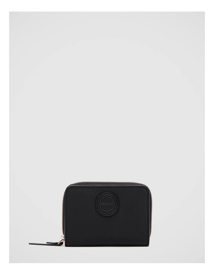 Serenity Medium Wallet in Black Rose Gold