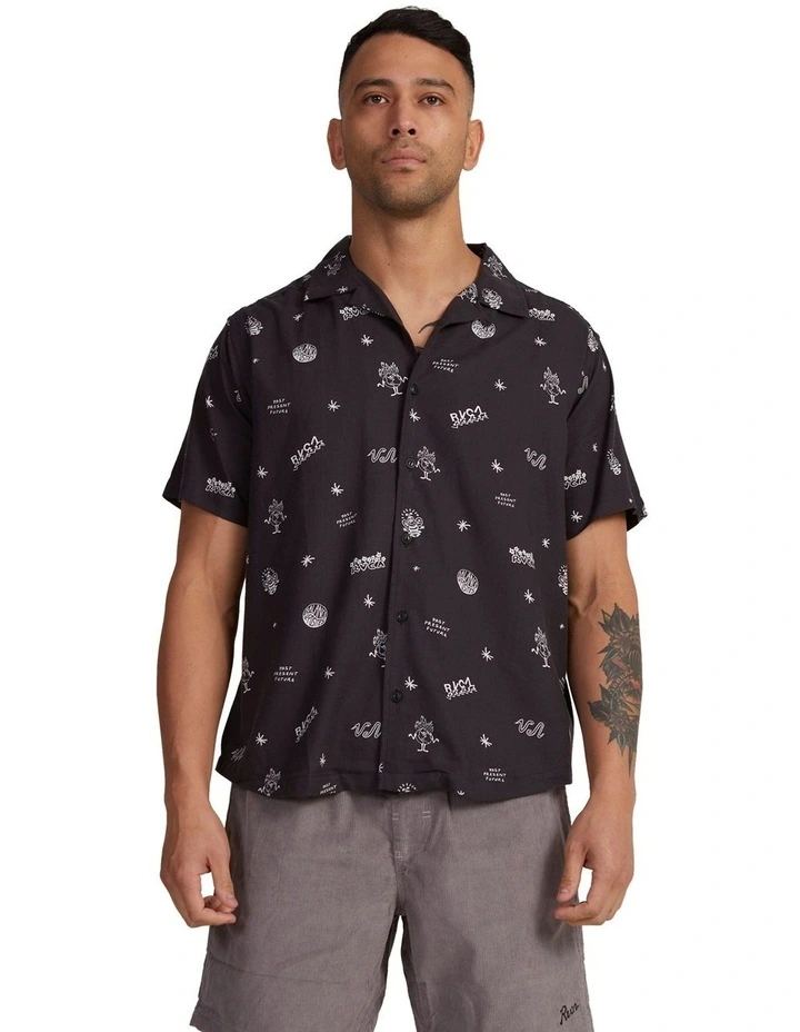 Zen Shirt in Washed Black