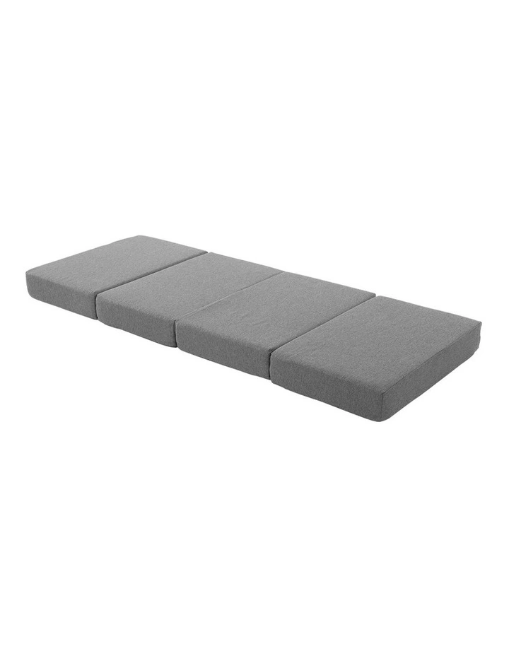 Foldable Single Foam Mattress in Grey