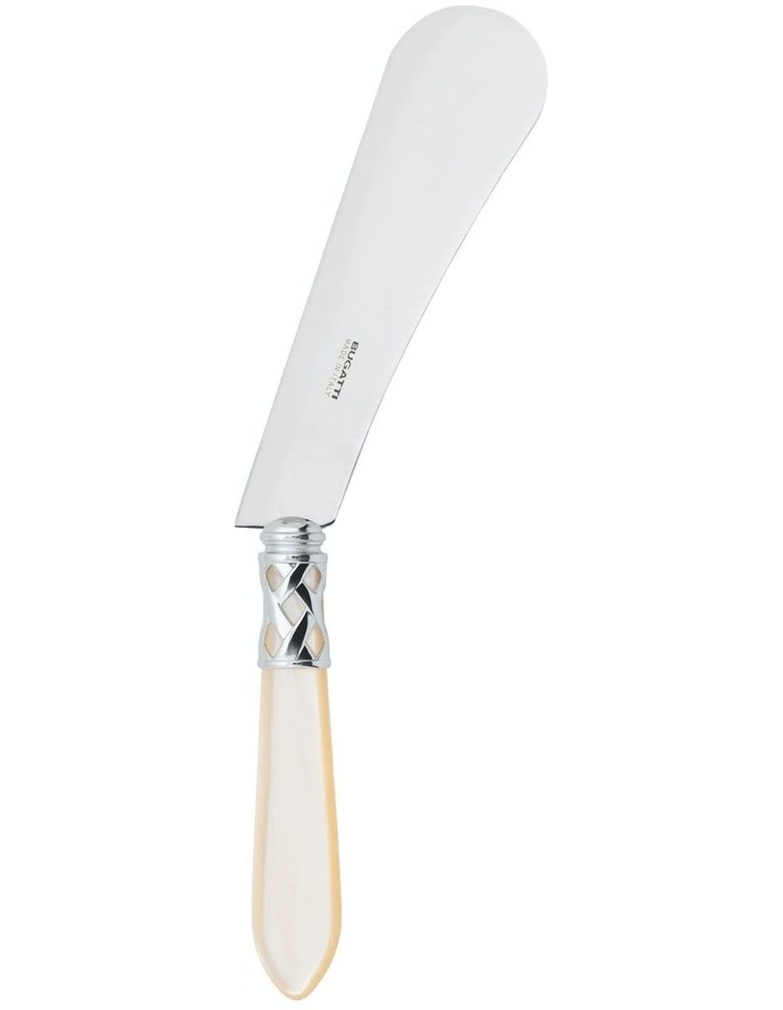 Aladdin Cheese Knife and Spreader (Gorgonzola) in Ivory