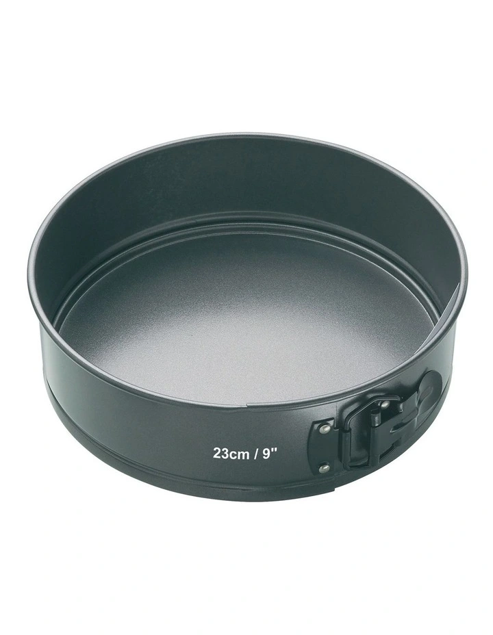 Heavy Base Springform Round Cake Pan 23cm in Carbon