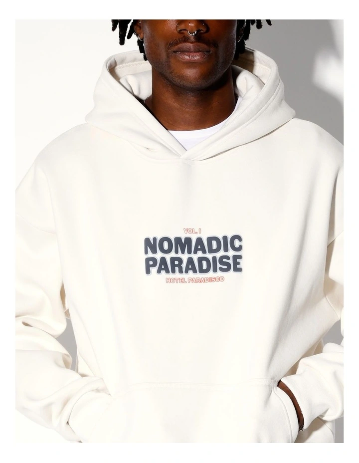 Radical Oversized Hoodie in White