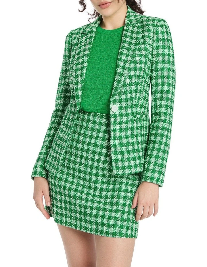 Pretty Lilly Things Jacket in Green Multi