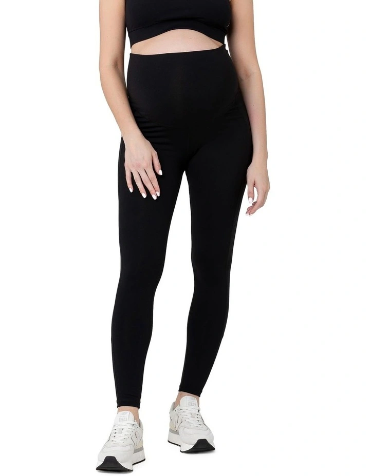 Active Over Tummy Legging in Black