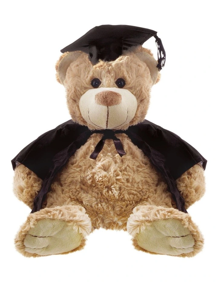 Rosie Graduation Bear Brown 32cm