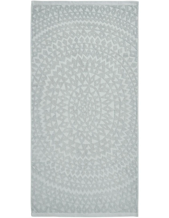 Maya Bath Towel Range in Limestone